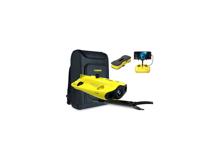 CHASING GLADIUS MINI S DRON SUBMARINO COMBO (BRAZO MECANICO, MOCHILA,100METROS CABLE) 2