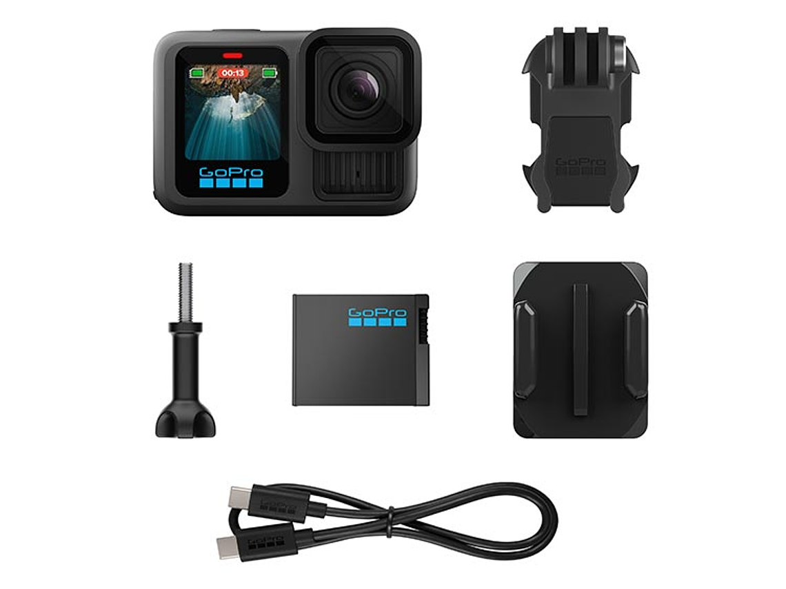 CÁMARA COMPÁCTA GOPRO HERO 13 WI-FI BLUETOOTH 24.7 MP BLACK 4