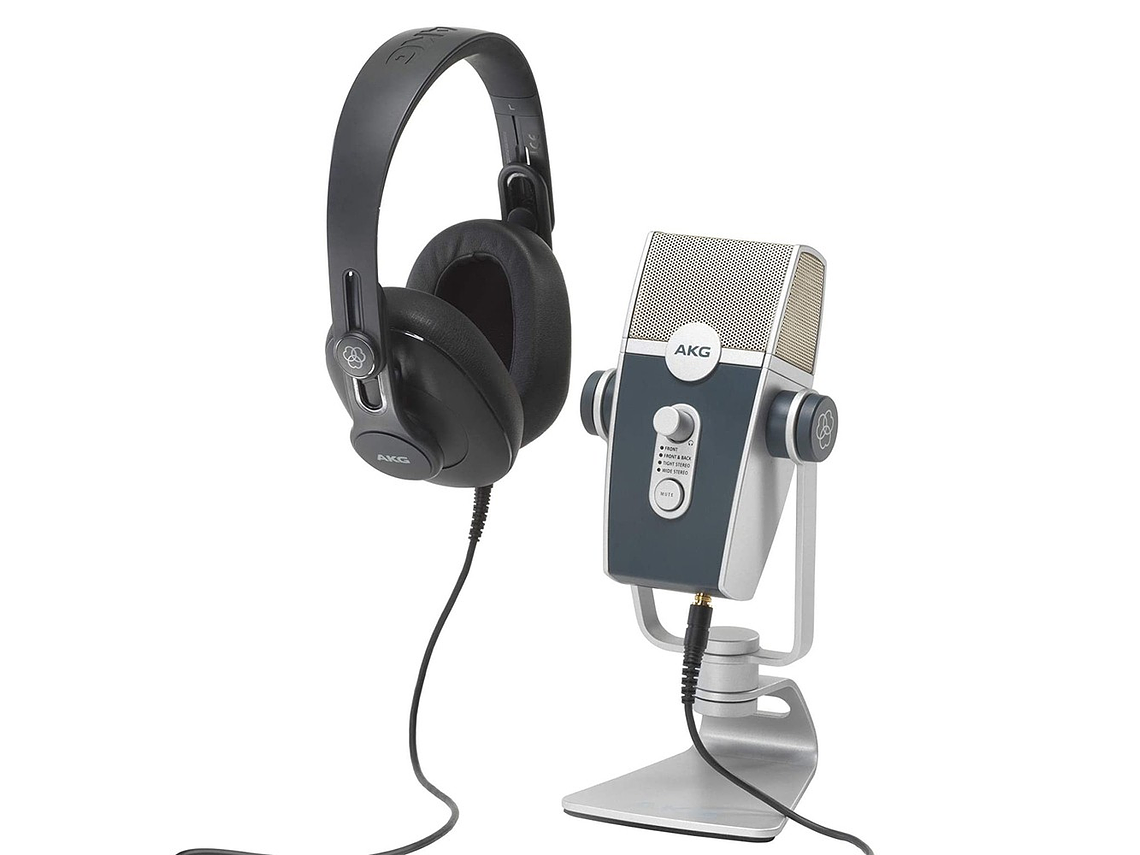 KIT PROFESIONAL PODCASTING AKG PODCASTER ESSENTIALS 2