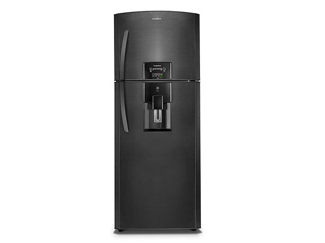 REFRIGERADOR MABE TOP FREEZER 400 L NF NEGRO 2