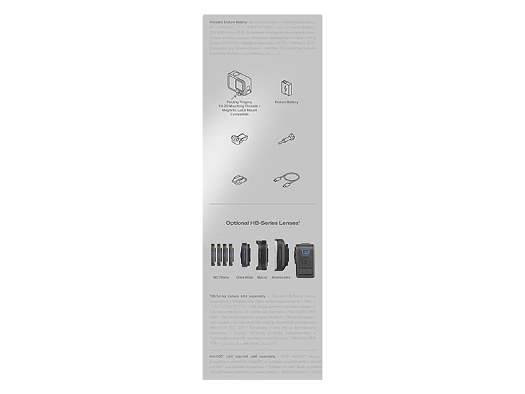 CÁMARA COMPÁCTA GOPRO HERO 13 WI-FI BLUETOOTH 24.7 MP BLACK 5