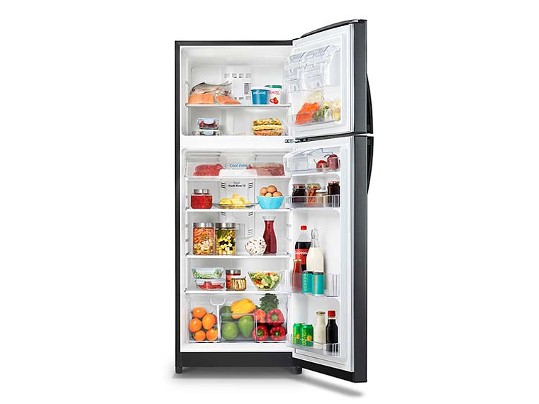 REFRIGERADOR MABE TOP FREEZER 400 L NF NEGRO 3