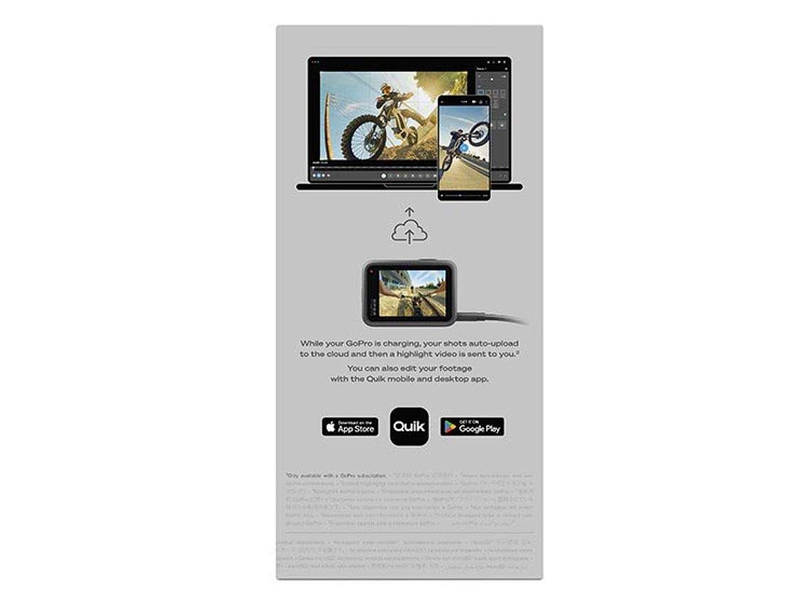 CÁMARA COMPÁCTA GOPRO HERO 13 WI-FI BLUETOOTH 24.7 MP BLACK 6