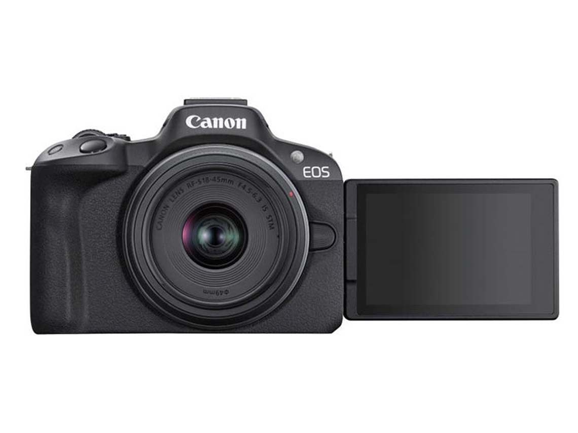 CÁMARAS MIRRORLESS CANON EOS R50 WI-FI BLUETOOTH 24.2 MP 18-45 IS STM 4