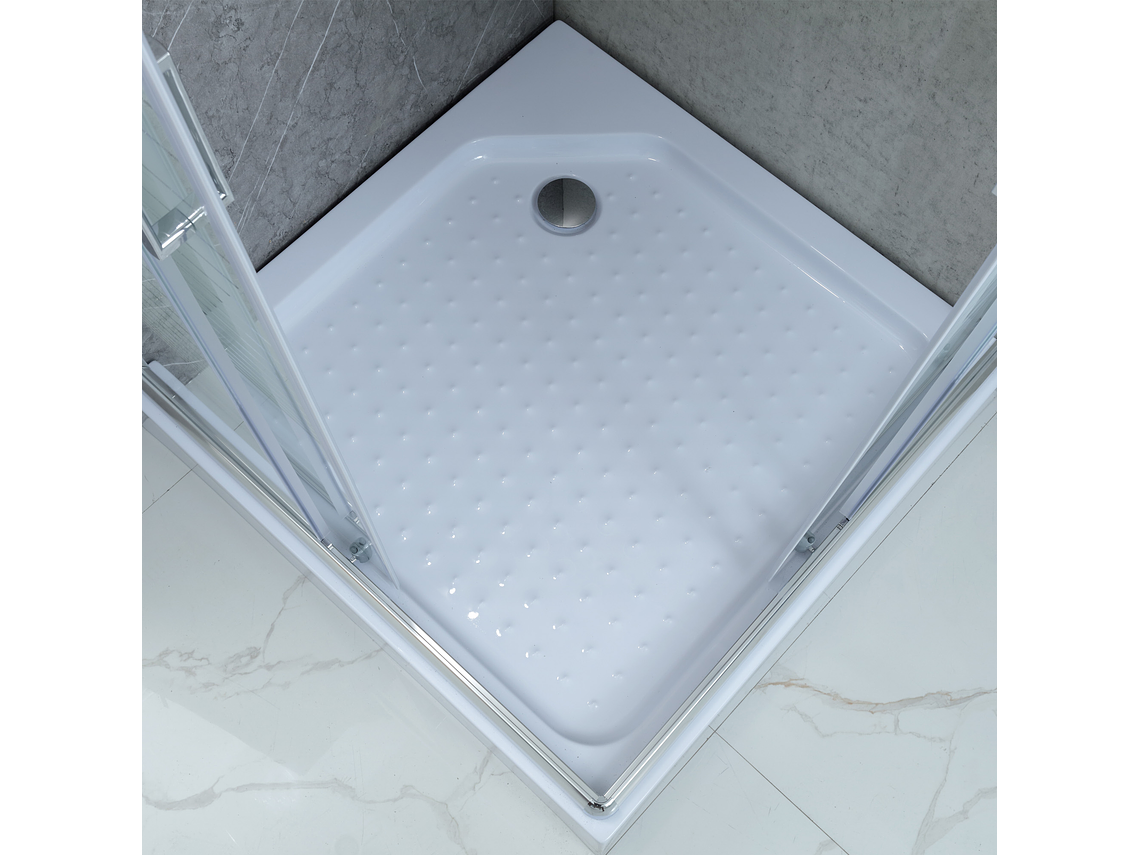 SHOWER RECTO STRAVA BLANCO 70X70CM 3
