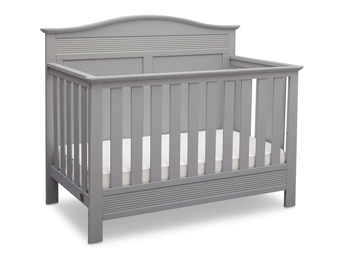 CUNA DE MADERA SERTA 4 EN 1 BARRET GRIS 1