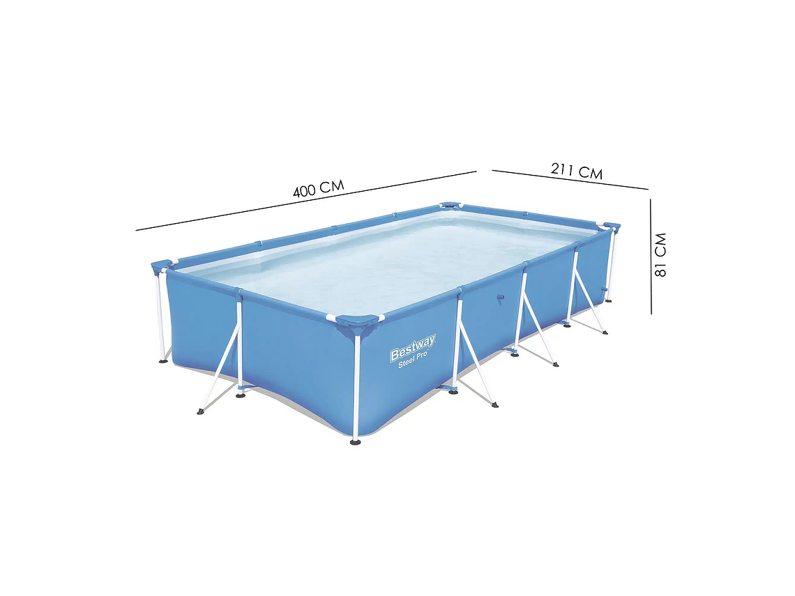 PISCINA BESTWAY SPLASH 40M X 211M X 81CM 2