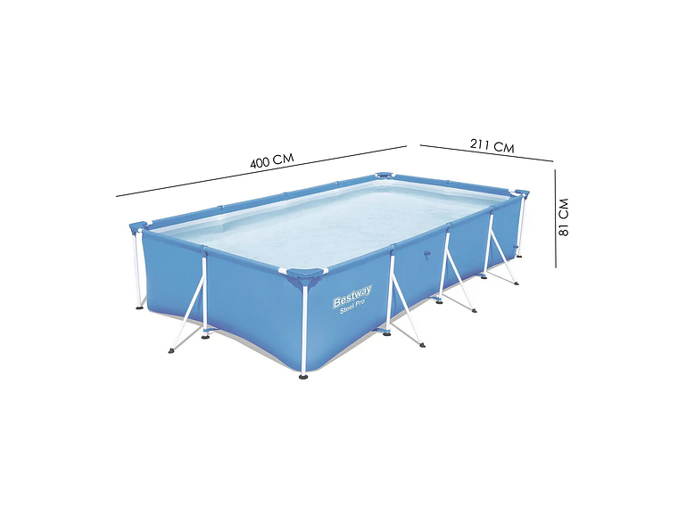 PISCINA BESTWAY SPLASH 40M X 211M X 81CM 2