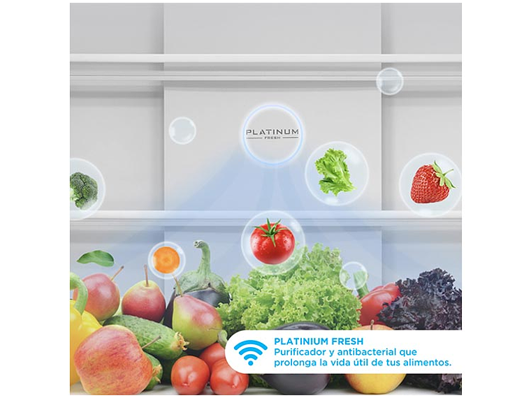 REFRIGERADOR MIDEA SIDE BY SIDE NO FROST 350 L MULTIPUERTA MDRM554MTE50 8