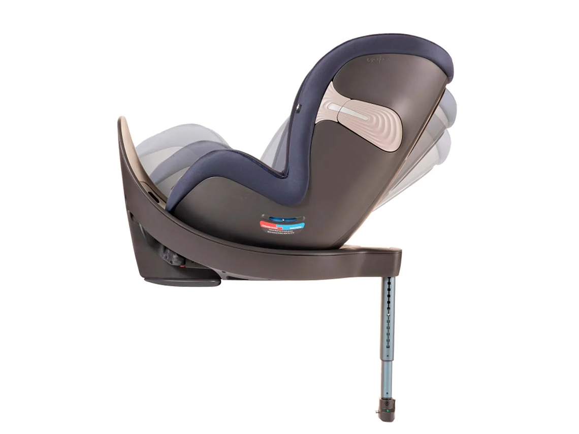 SILLA CONVERTIBLE SIRONA S USA 360 PREMIUM BLACK CON SENSORSAFE 2