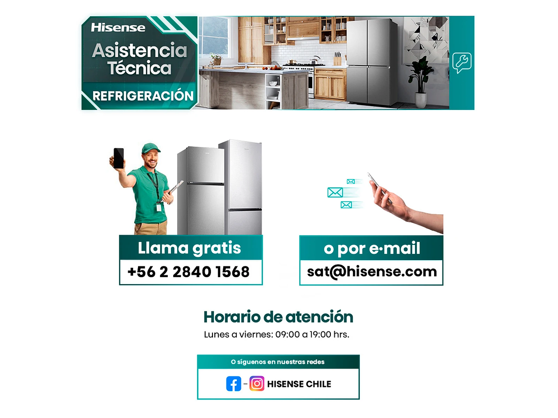 REFRIGERADOR HISENSE BOTTOM FREEZER FRÍO DIRECTO 264 L RB341NL 10