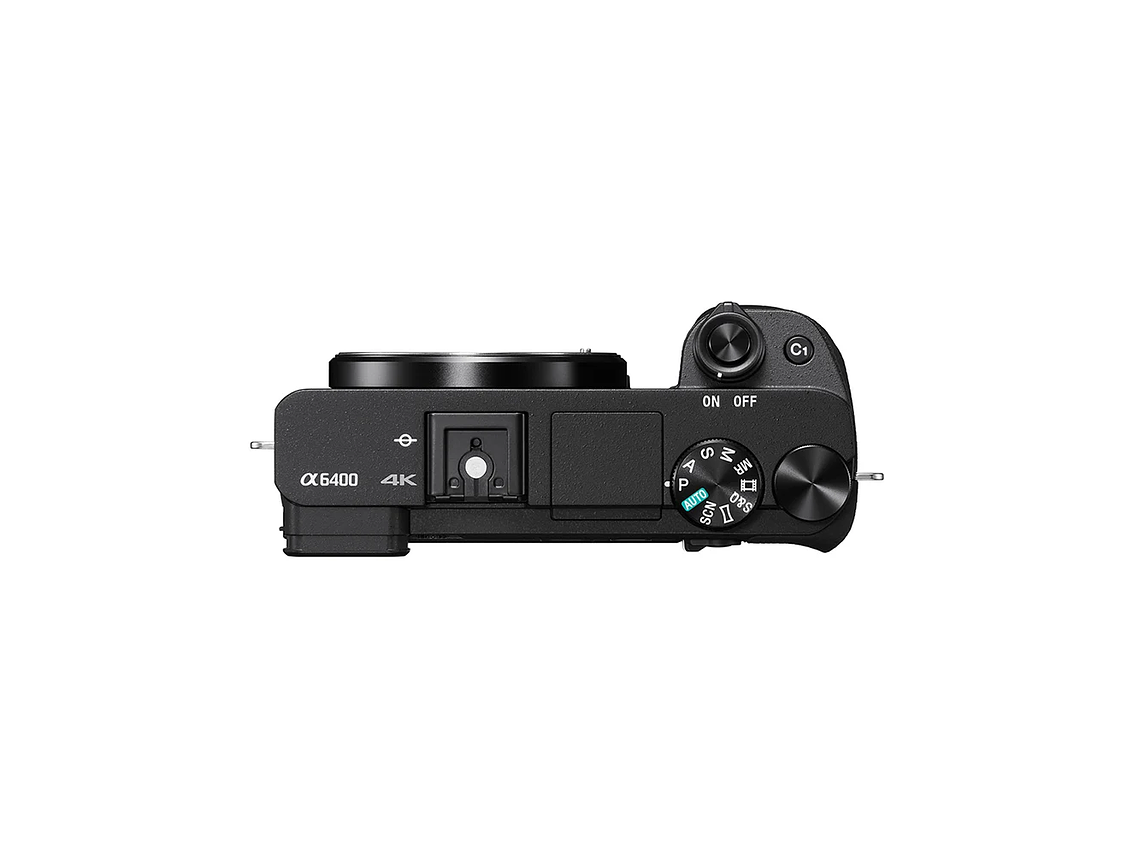 CÁMARA ILCE-6400B CON MONTURA E Y SENSOR APS-C 3