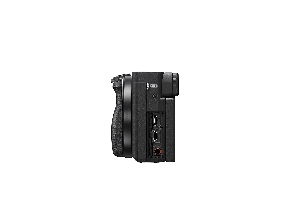 CÁMARA ILCE-6400B CON MONTURA E Y SENSOR APS-C 4