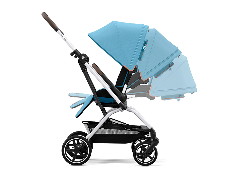 COCHE TRAVEL SYSTEM EEZY S TWIST PLUS SLV B.BLUE + ATON B2 + BASE 4