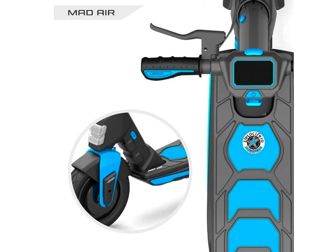 SCOOTER ELECTRICO EWAY VELOCIFERO MAD AIR AMARILLO 3