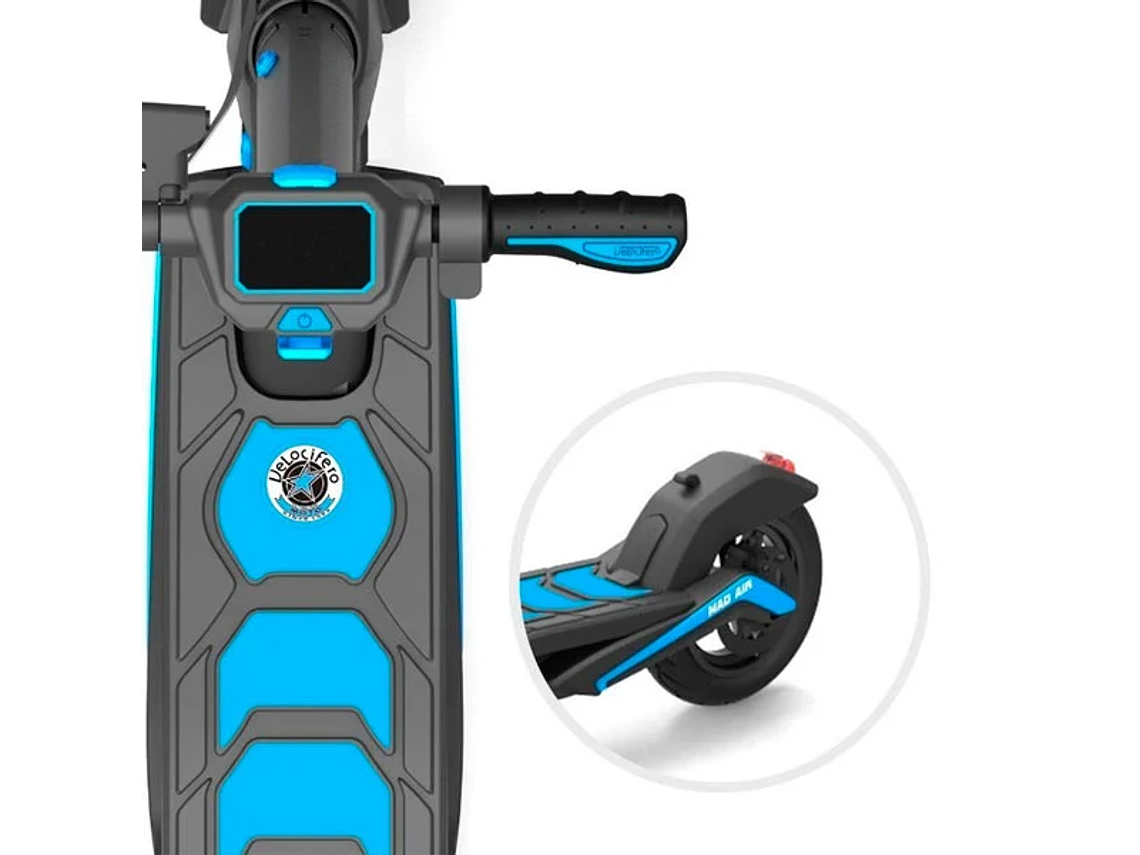 SCOOTER ELECTRICO EWAY VELOCIFERO MAD AIR AMARILLO 4