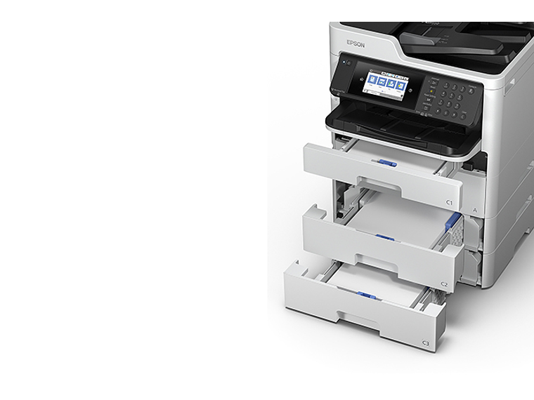 IMPRESORA MULTIFUNCIONAL WORKFORCE PRO WF-C579R BLANCA 4