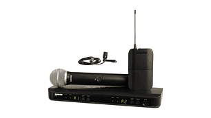 MICROFONO INALAMBRICO MANO-SOLAPA SHURE BLX1288/CVL-M15