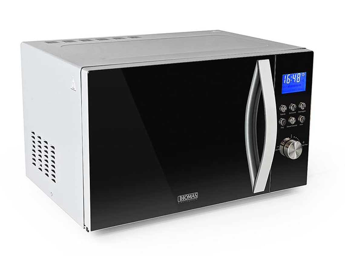MICROONDAS THOMAS TH34DMG ESPEJADO PLATO GIRATORIO 1