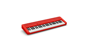 TECLADO CASIO 61 TECLAS CT-S1BKC2 ROJO