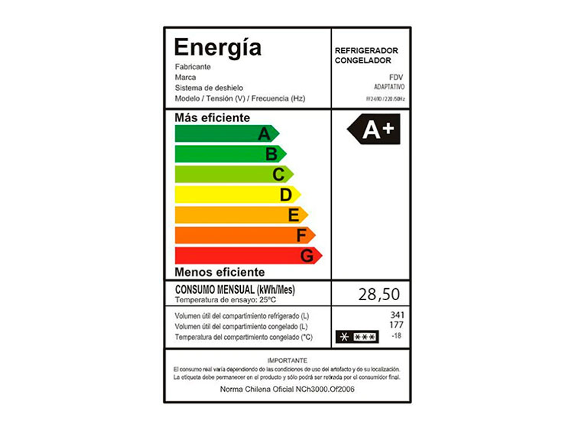 REFRIGERADOR FDV SIDE BY SIDE NO FROST 518 L PRESTIGE DELUXE 7