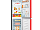 REFRIGERADOR HISENSE BOTTOM FREEZER FROST FRÍO DIRECTO 165 L RB215NR ROJO - Miniatura 3