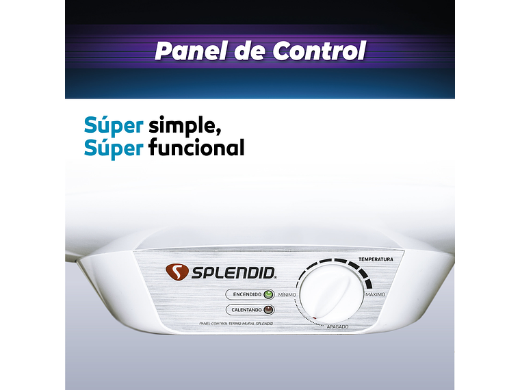 TERMO ELÉCTRICO MURAL 100 LITROS SPLENDID 5