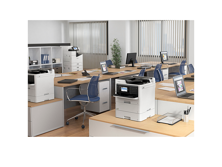 IMPRESORA MULTIFUNCIONAL WORKFORCE PRO WF-C579R BLANCA 5