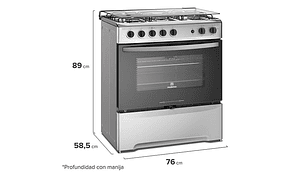 COCINA MADEMSA 5 PLATOS 920 T