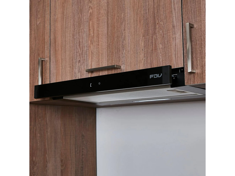 CAMPANA BAJO MUEBLE TWIN BLACK TOUCH 60 CM 440 M3/H FDV 3