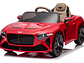 AUTO A BATERÍA BENTLEY BACALAR ROJO + LICENCIA - KIDSCOOL - BJJA1008-RJ - Miniatura 5