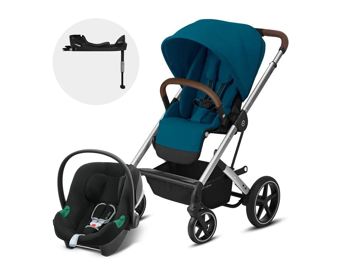 COCHE TRAVEL SYSTEM BALIOS S SLV RB + ATON B2 + BASE 1