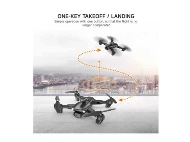 MINI DRONE DOBLE CÁMARA FULL HD WIFI 2,4 GHZ SENSOR GRAVEDA 4