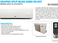AIRE ACONDICIONADO SPLIT ANWO 18000 BTU ON/OFF - Miniatura 2