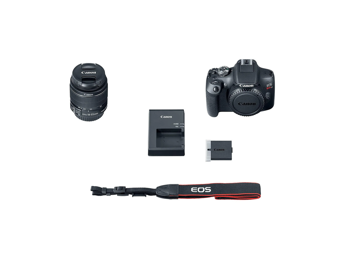 EOS REBEL T7 EF-S 18-55MM F/3.5-5.6 IS II - CANON 4