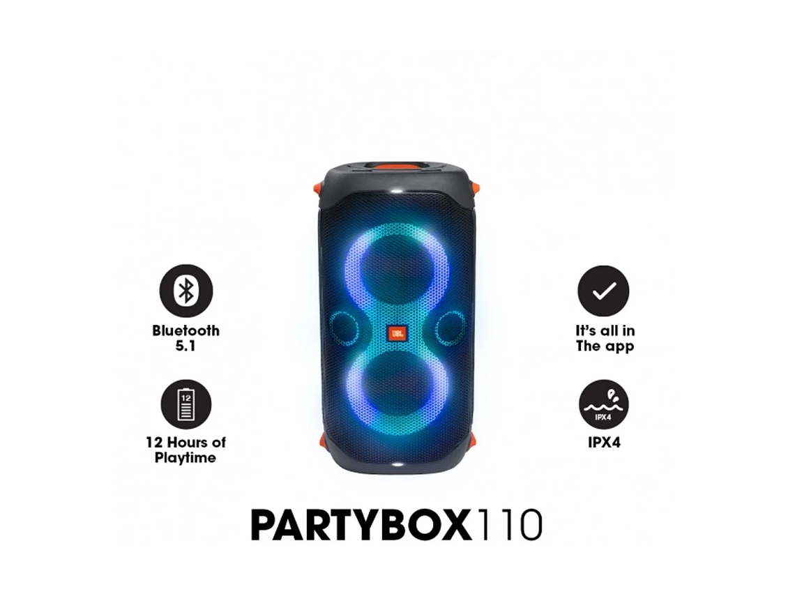  PARLANTE BLUETOOTH JBL PARTYBOX 110 4