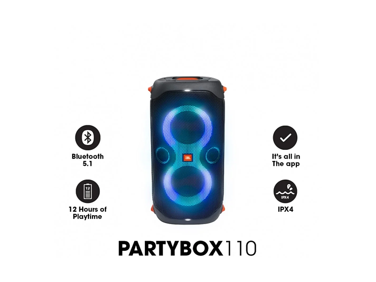  PARLANTE BLUETOOTH JBL PARTYBOX 110 4