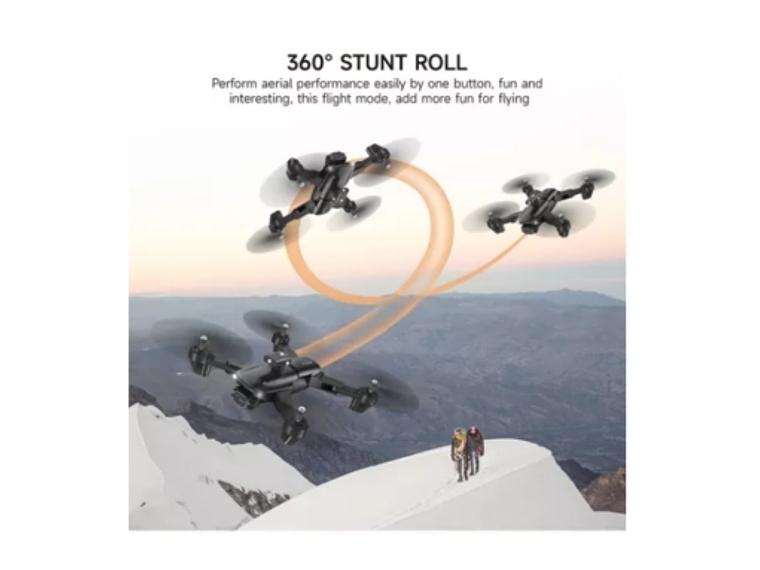 MINI DRONE DOBLE CÁMARA FULL HD WIFI 2,4 GHZ SENSOR GRAVEDA 5