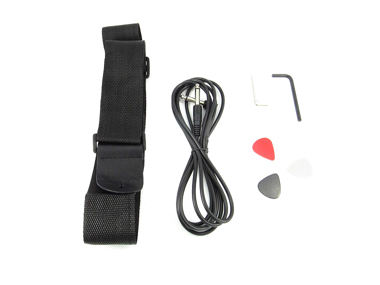 BAJO ELÉCTRICO FIDDLER SUNBURST + AMPLIFICADOR 20W 6