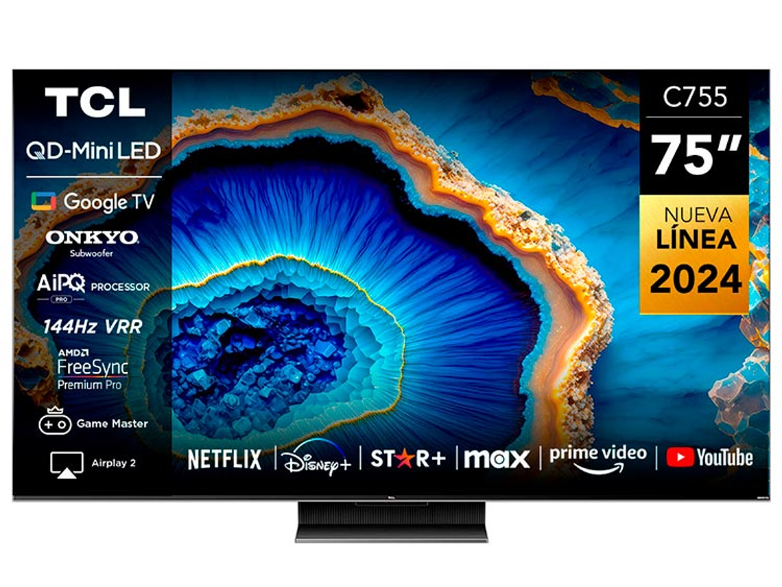  SMART TV TCL MINI LED UHD 4K 75