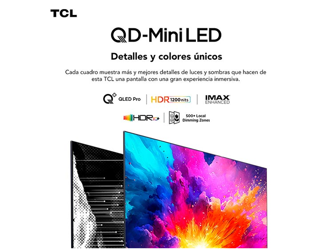  SMART TV TCL MINI LED UHD 4K 75