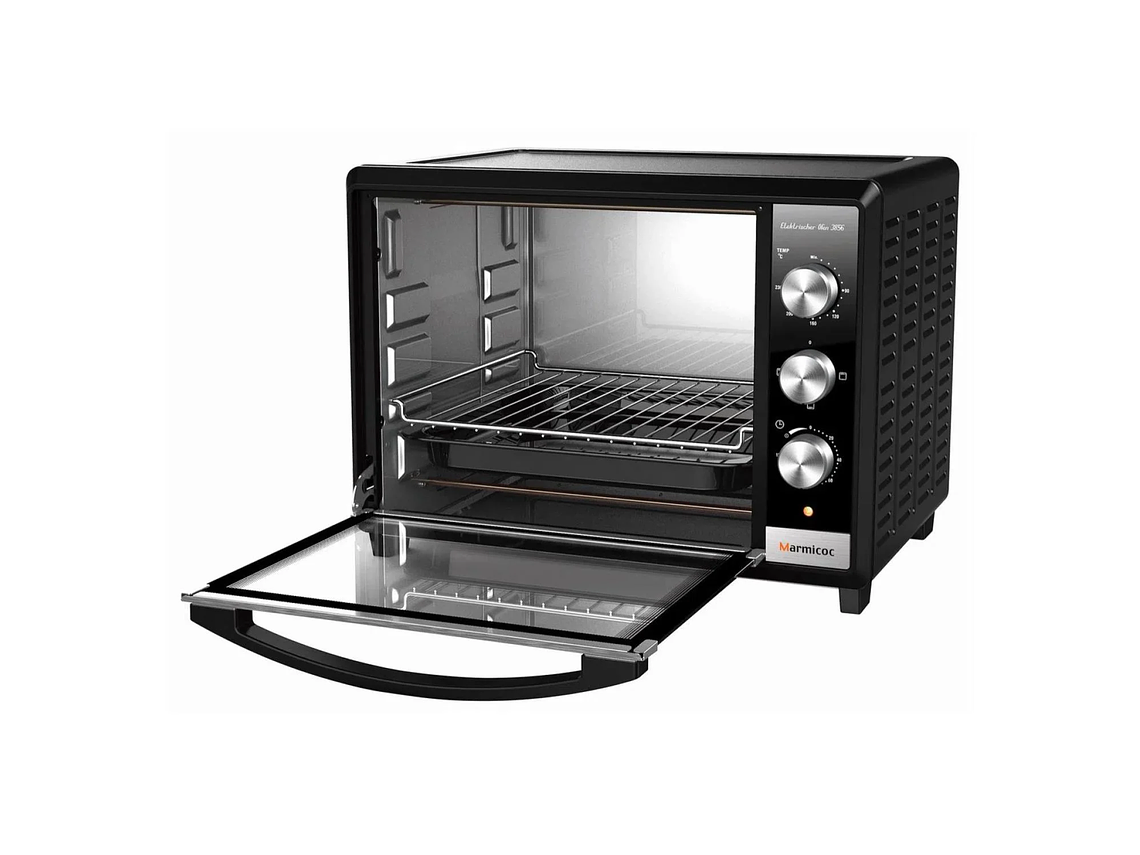 HORNO ELECTRICO 30 LITROS 1600W NEGRO MA-3856 MARMICOC 2