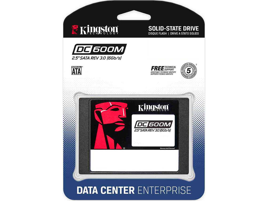 DISCO SSD KINGSTON DATA CENTER ENTERPRISE DC600M 960GB 2.5' 1