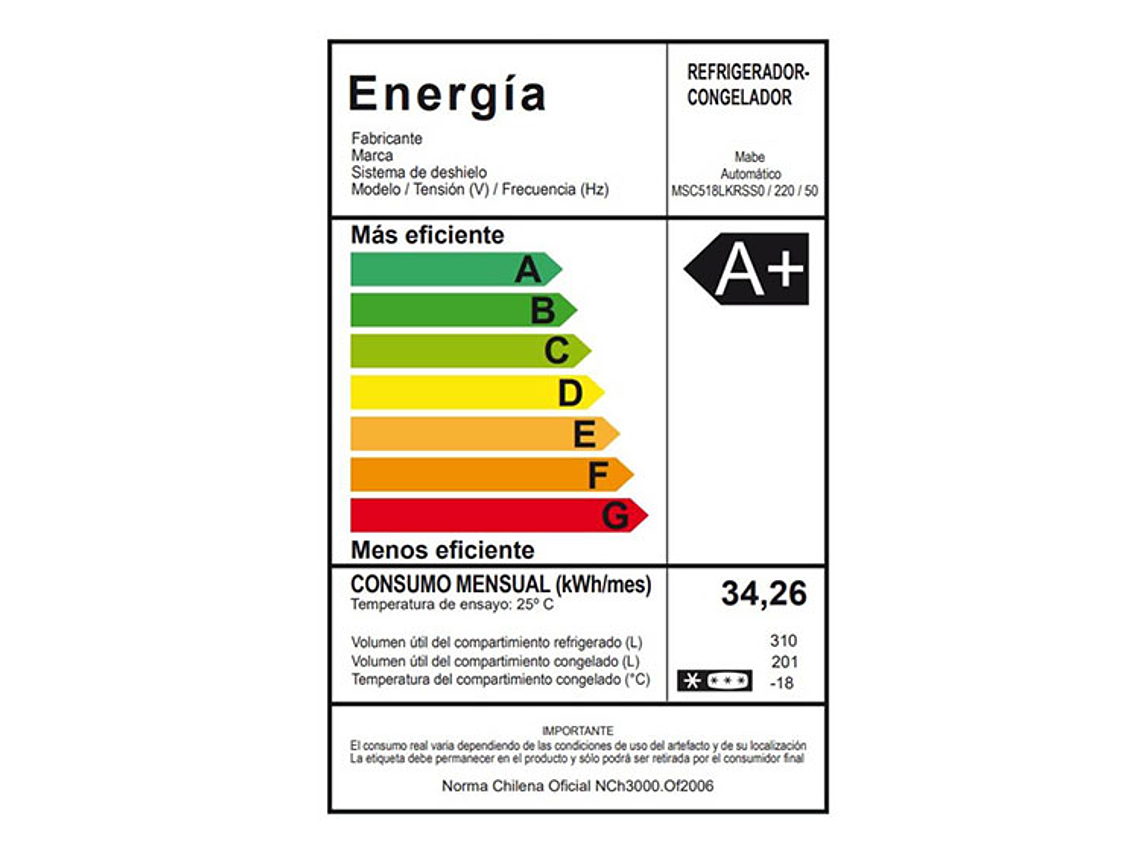 REFRIGERADOR MABE SIDE BY SIDE NO FROST 518 L SBS MSC518LKRSS0 8