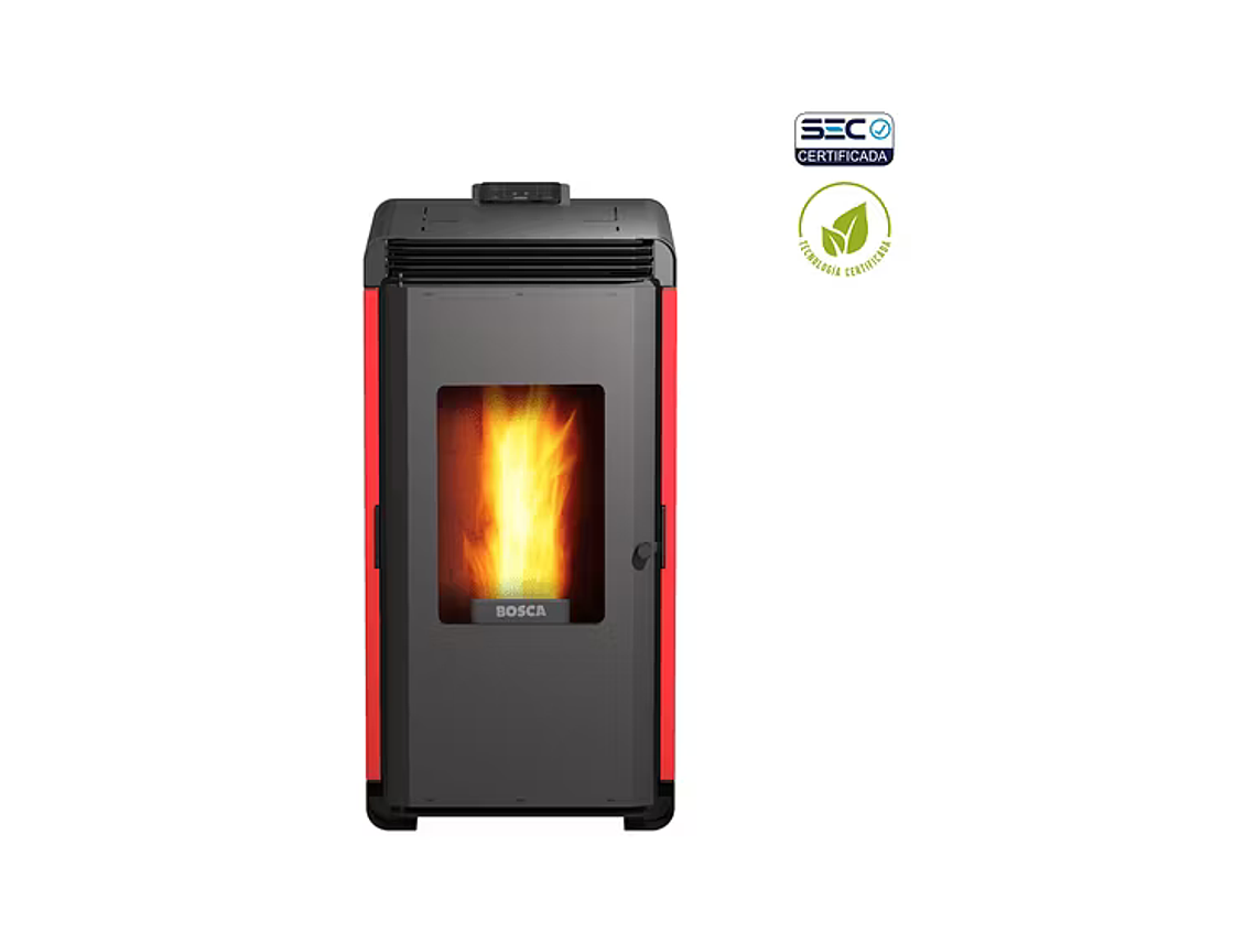 CALEFACTOR BOSCA A PELLET HERA + ROJAV 3