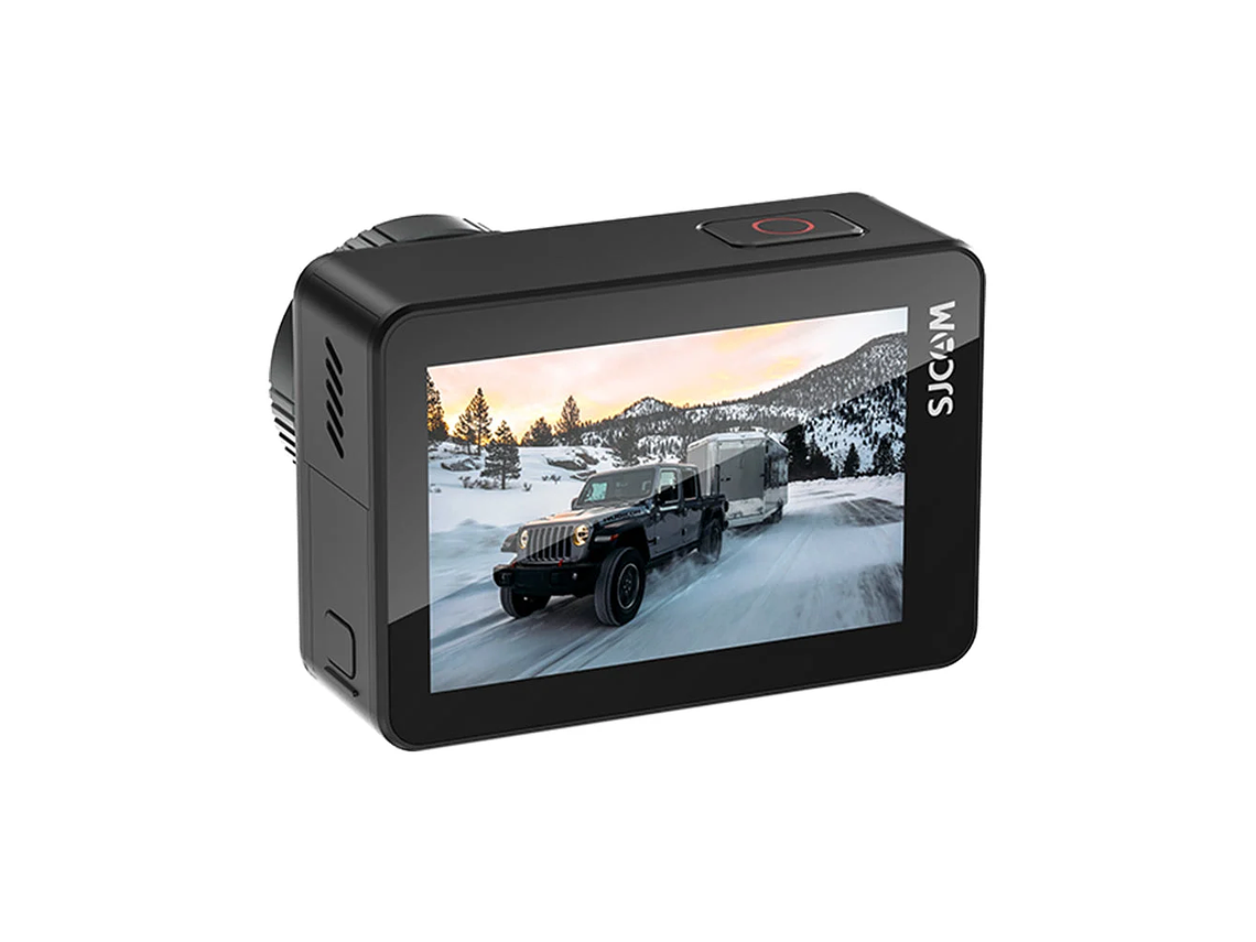 PACK CÁMARA DEPORTIVA SJCAM SJ10 PRO 4K 60FPS WIFI ESTABILIZADOR CON CARGADOR 2 BATERIAS RELOJ Y MIC 3