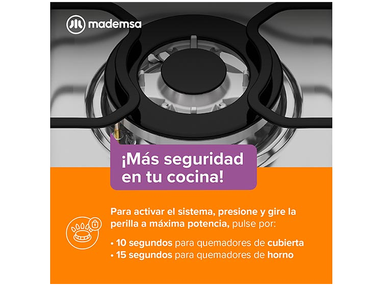 COCINA MADEMSA 5 PLATOS 920 T 7