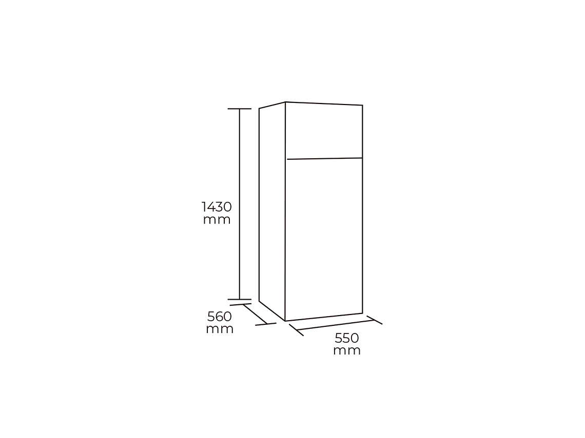 REFRIGERADOR NO FROST 196 LT. FC2-261 4