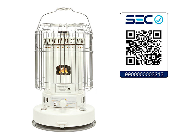 ESTUFA MADEMSA PARAFINA MECHA 7,2 LT POTENZA 6