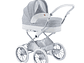 COCHE LUJOSO ROYAL DE COOLBABY 2 PIEZAS GRIS BY LUBABYCAS - Miniatura 1